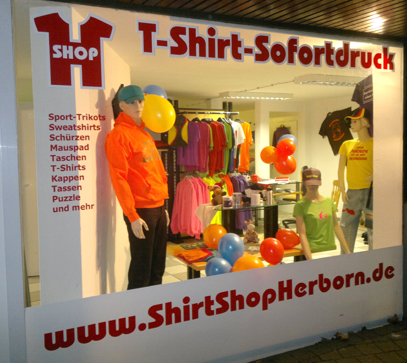 Shirt Shop Herborn: Ihr Partner fr Textildruck